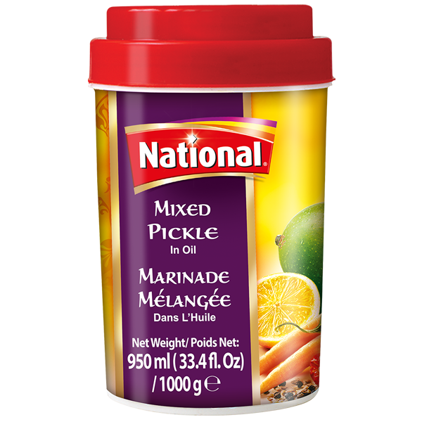 NATIONAL PICKLE MIXED 1000GM