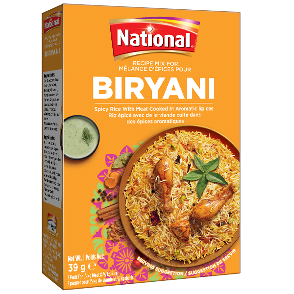 NATIONAL RMO BIRYANI 39GM