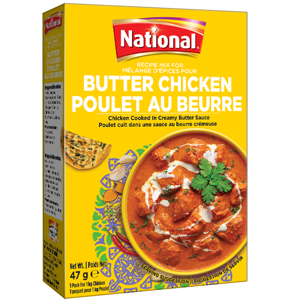 NATIONAL RMB BUTTER CHICKEN 47GM