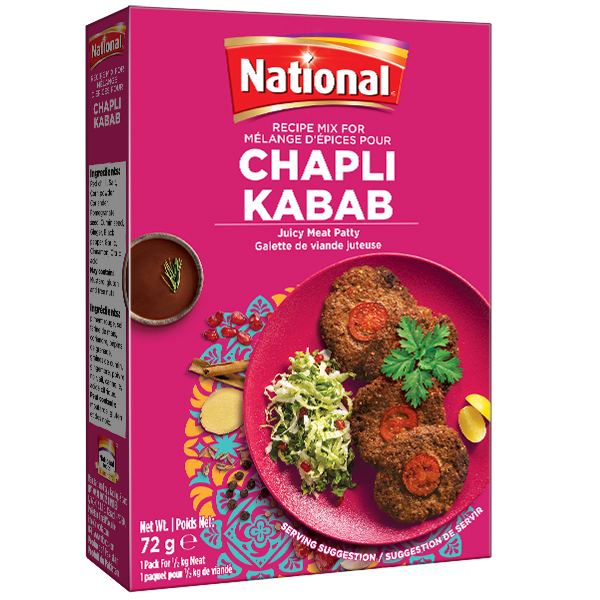 NATIONAL RMF CHAPLI KABAB 72GM