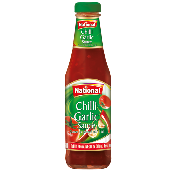 NATIONAL SAUCE CHILLI GARLIC 300GM