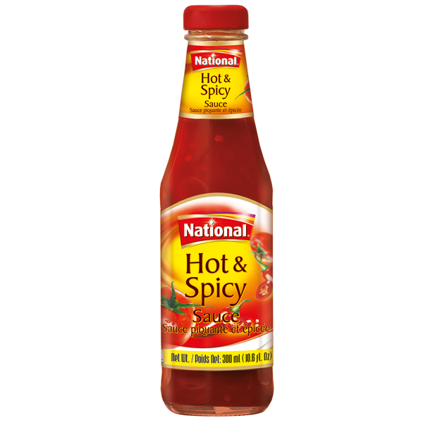 NATIONAL SAUCE HOT & SPICY 300GM