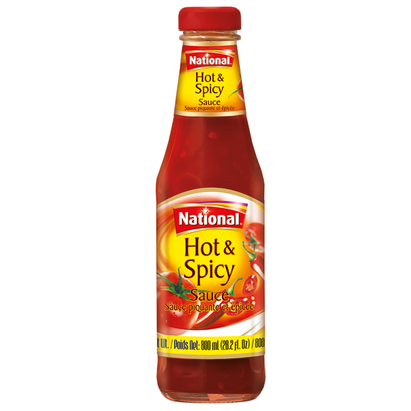 NATIONAL SAUCE HOT & SPICY 800GM