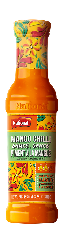 NATIONAL SAUCE LRG MANGO CHILLI 800GM