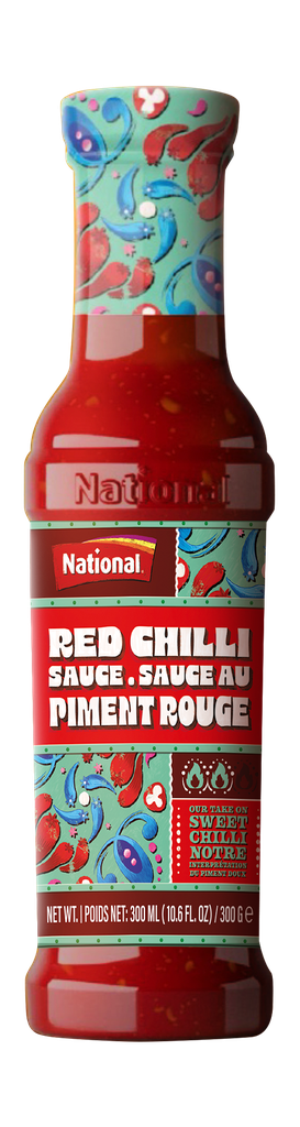 NATIONAL SAUCE SML RED CHILLI 300GM