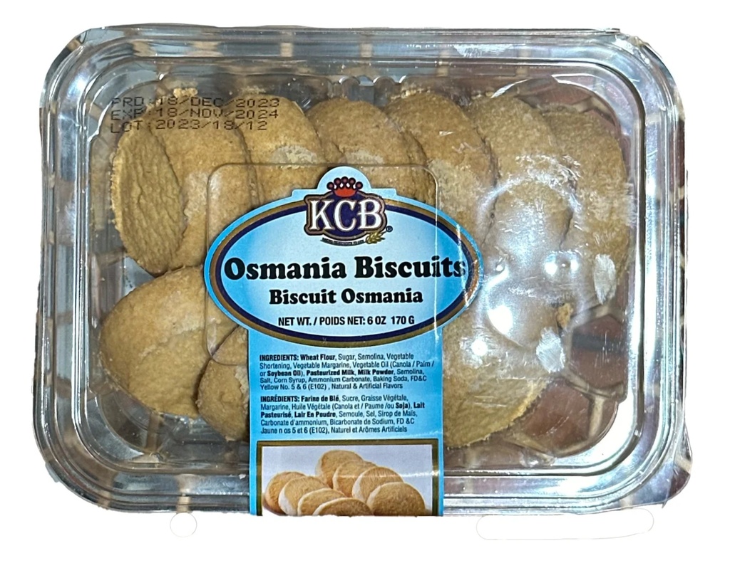 KCB BISCUITS 170 GM OSMANIA