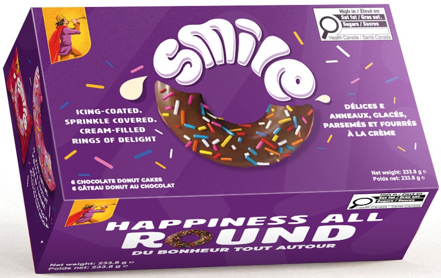 EBM DONUT CAKE SMILE CHOCOLATE
