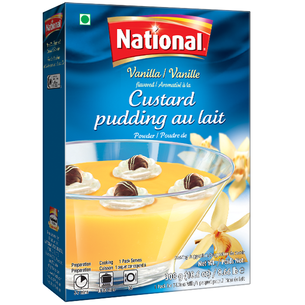 NATIONAL BK CUSTARD VANILLA 300GM