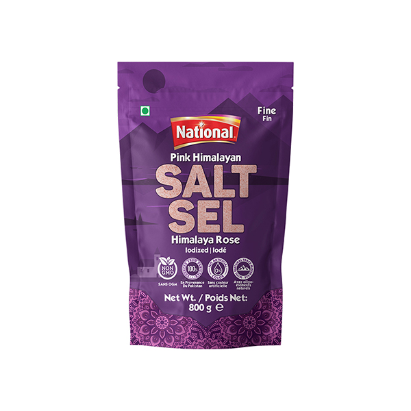 NATIONAL SALT PINK (FINE) 800GM