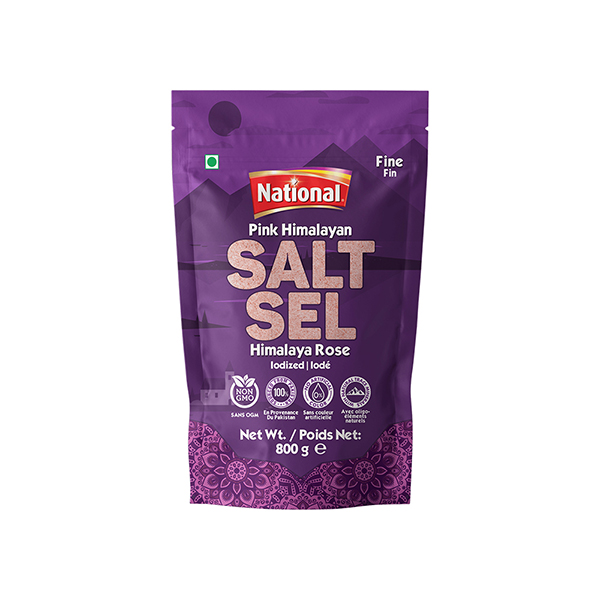 NATIONAL SALT PINK SALT (FINE) 800GM