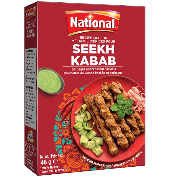 NATIONAL RMR SEEKH KABAB 46GM