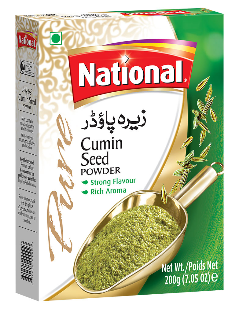 NATIONAL PS CUMIN POWDER 200GM