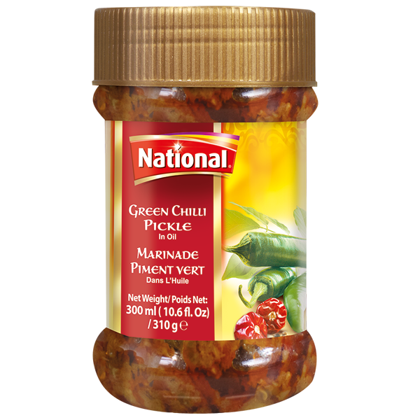 NATIONAL PICKLE SML CHILLI 310GM