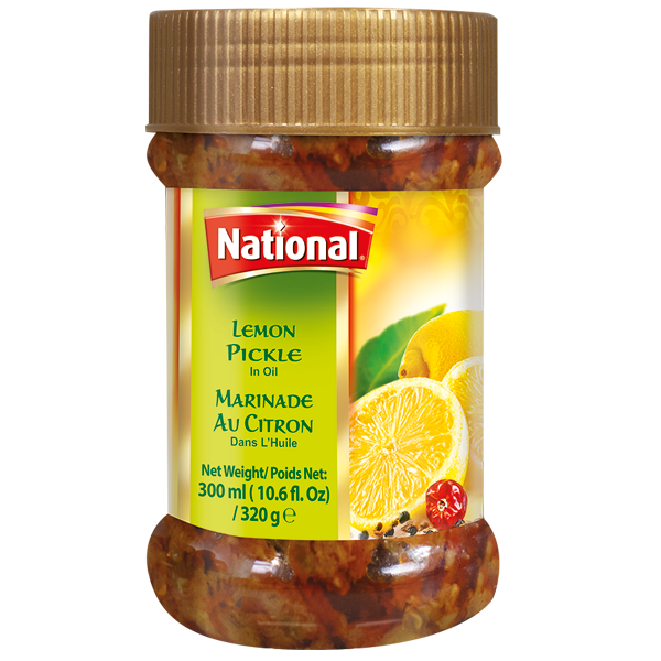 NATIONAL PICKLE SML LEMON 320GM