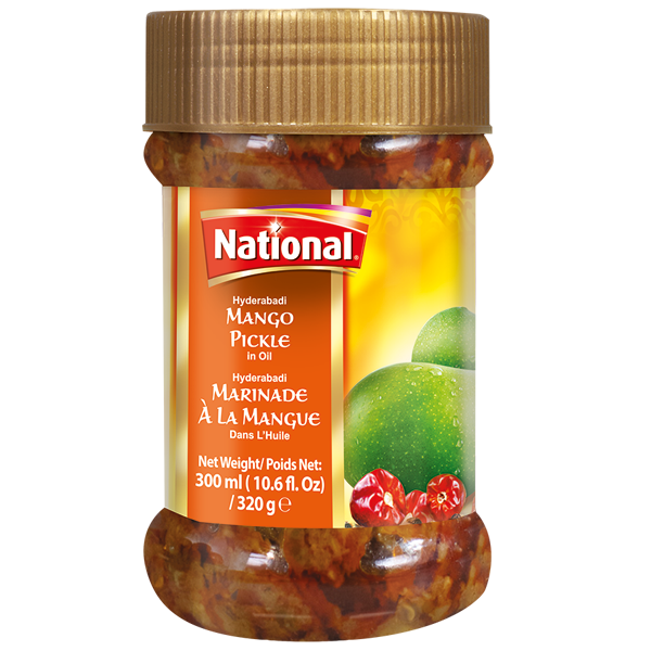 NATIONAL PICKLE SML HYD MANGO 320GM