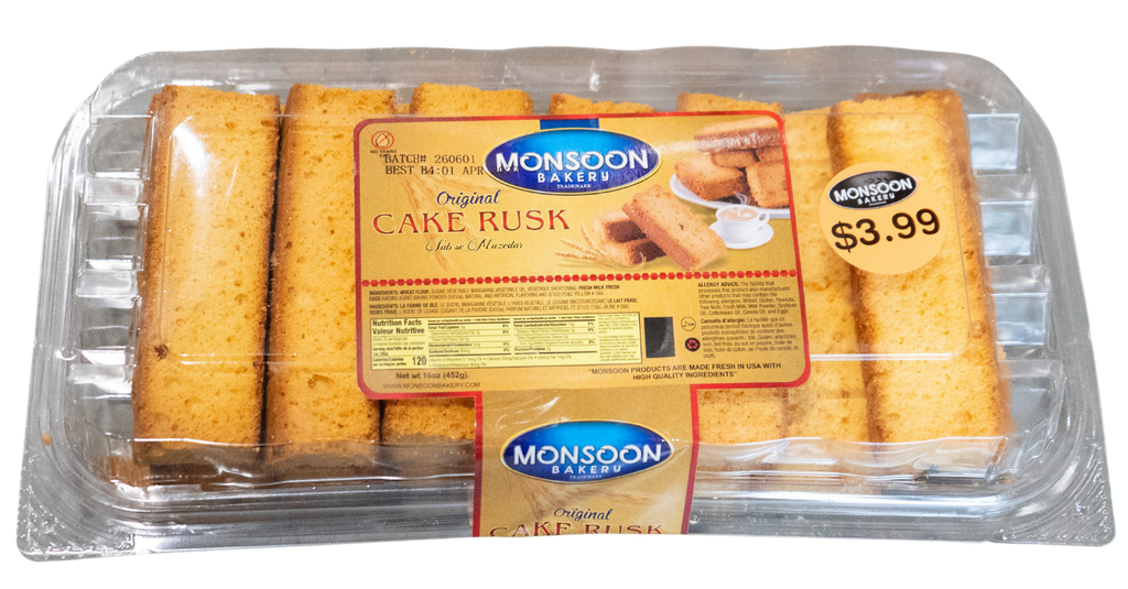 KCB MONSOON CAKE RUSK