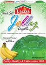 LAZIZA BANANA CRYSTAL JELLY 85GM (Box 6)