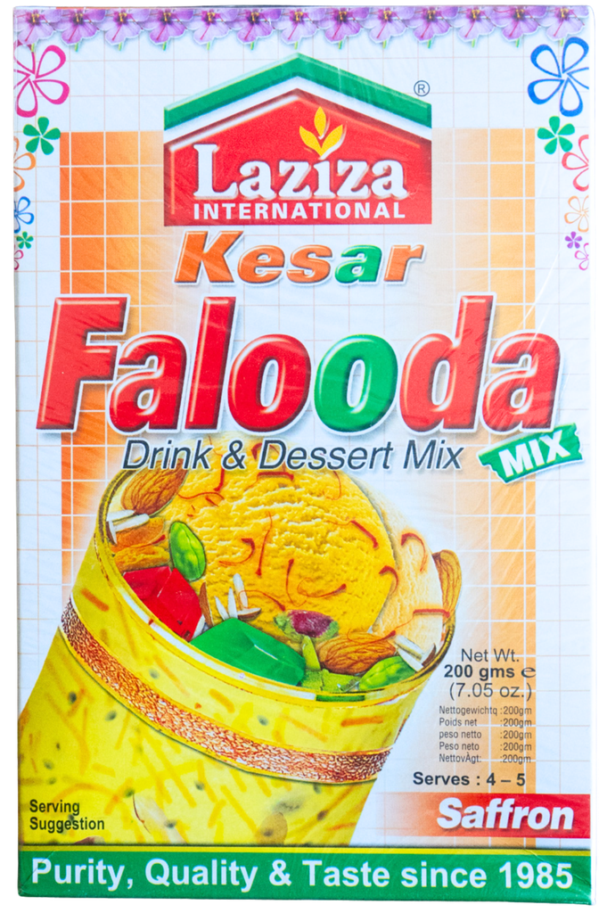 LAZIZA FALOODA MIX KESAR 200GM