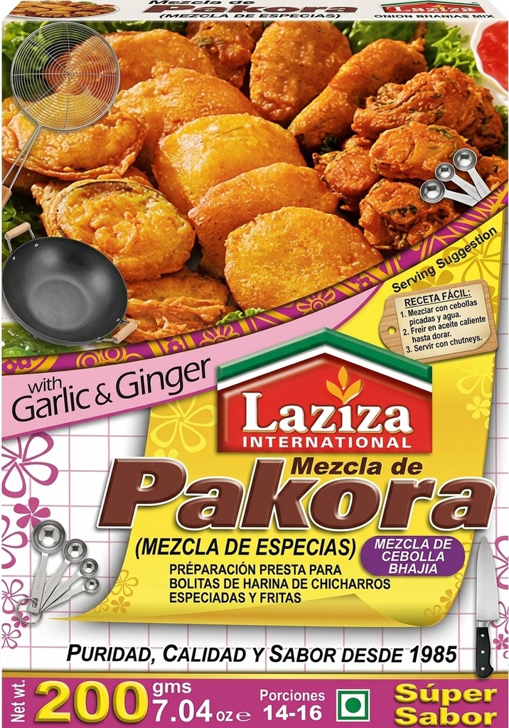LAZIZA MIX PAKORA MIX 200GM