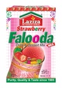 LAZIZA STRAWBERRY FALOODA MIX 195GM (Box 6)