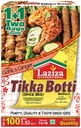 LAZIZA RM TIKKA BOTTI MASALA 100GM