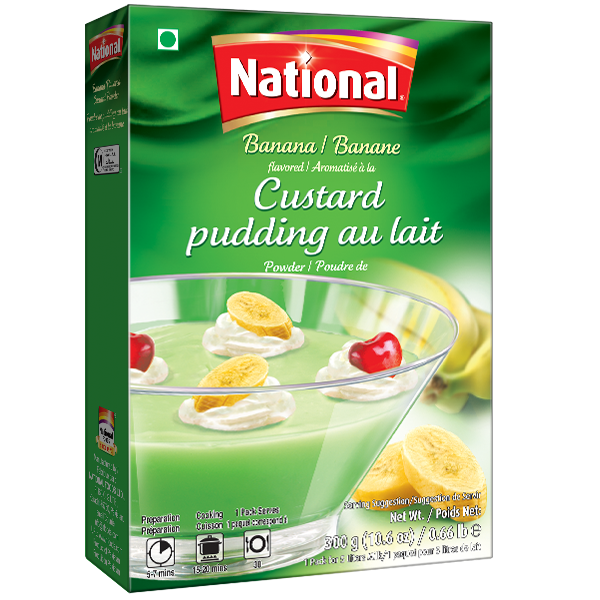 NATIONAL BK CUSTARD BANANA 300GM