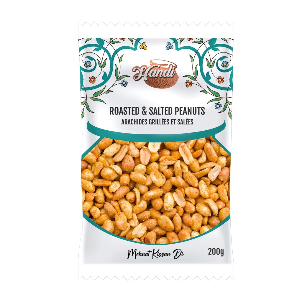 HANDI DF PEANUT ROASTED & SALTED 200GM
