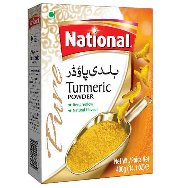 NATIONAL PS TURMERIC POWDER 400GM