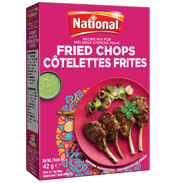 NATIONAL RM FRIED CHOPS 42GM