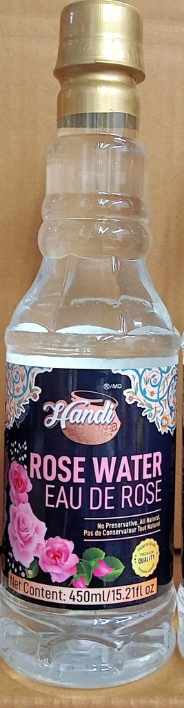 HANDI WATER ROSE WATER BOTTLE 450ML