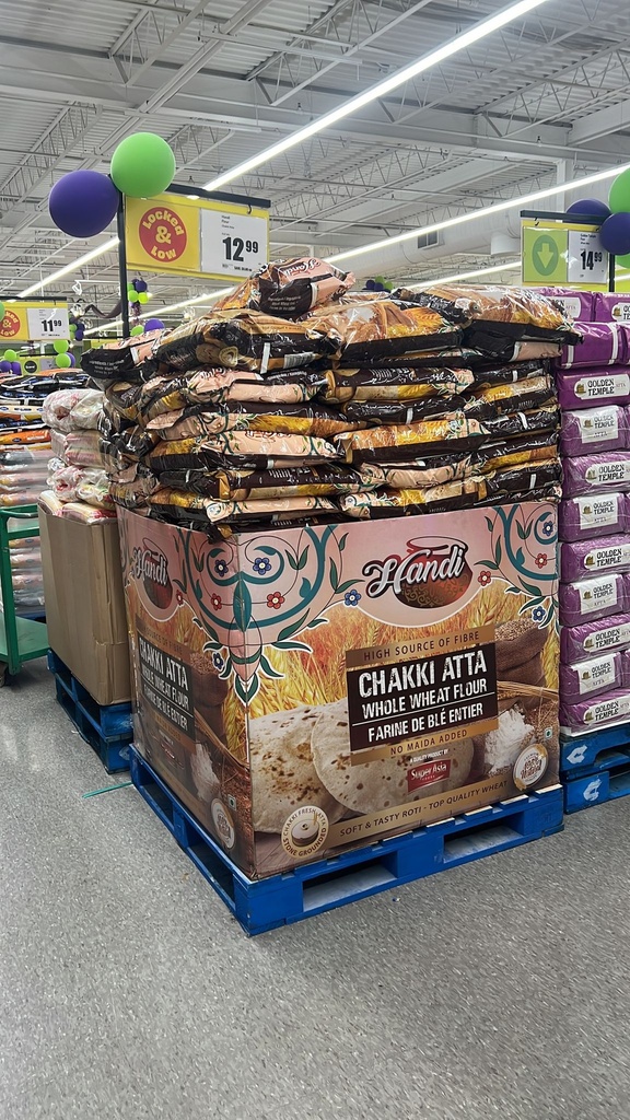 HANDI FL CHAKKI ATTA 20LB - FULL PALLET 132 BAGS