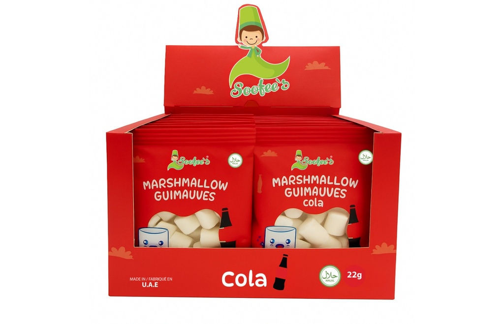 SOOFEE'S COLA MARSHMALLOW 22GM