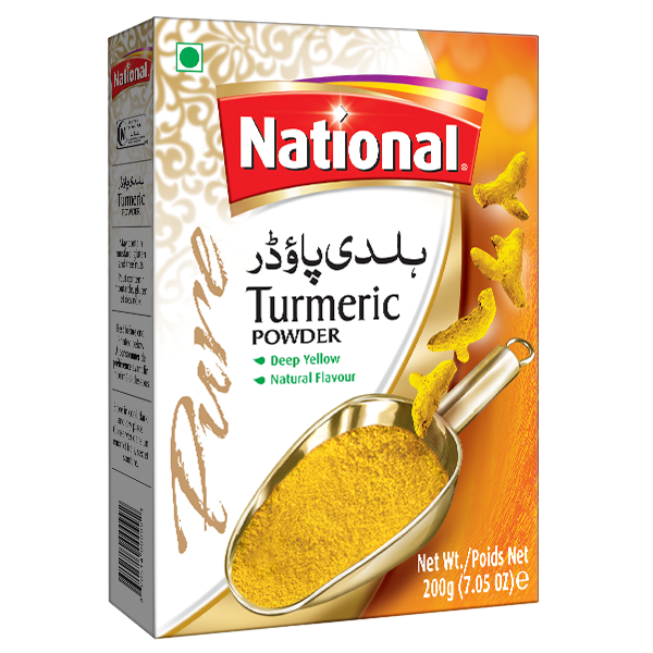 NATIONAL PS TURMERIC POWDER 100GM