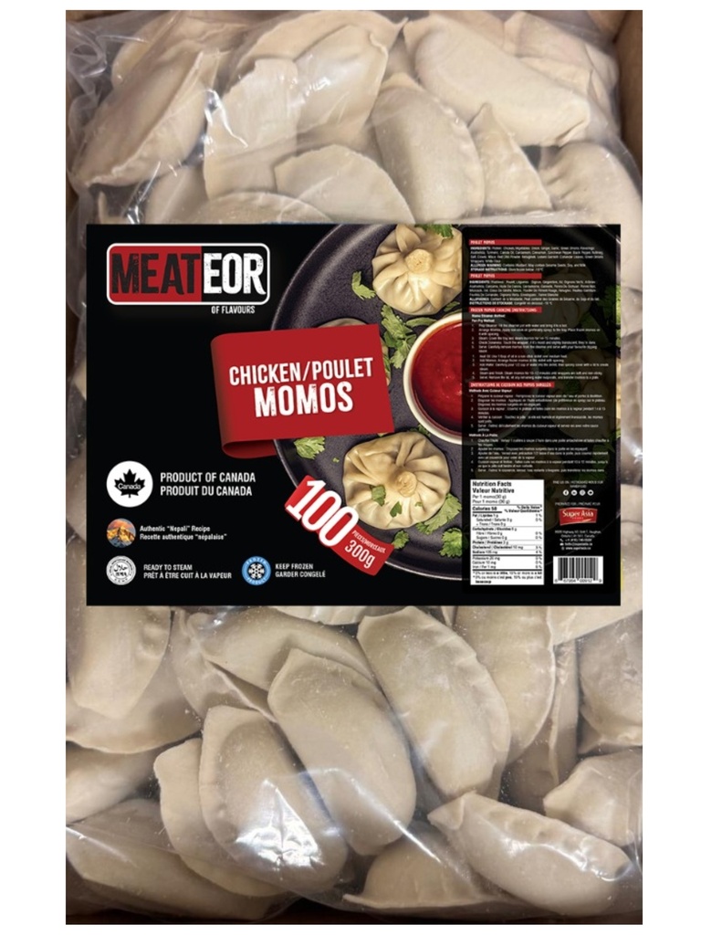 FZ MEATEOR MOMOS BULK 100PC CHICKEN