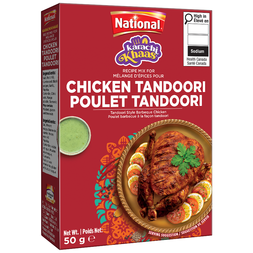 NATIONAL RMR CHICKEN TANDOORI KK 50GM