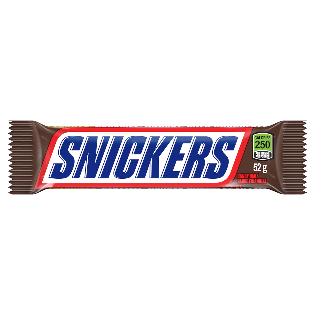 MARS SNICKERS BAR 52G