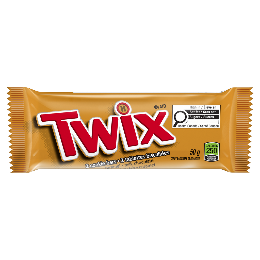 MARS TWIX BAR 50G