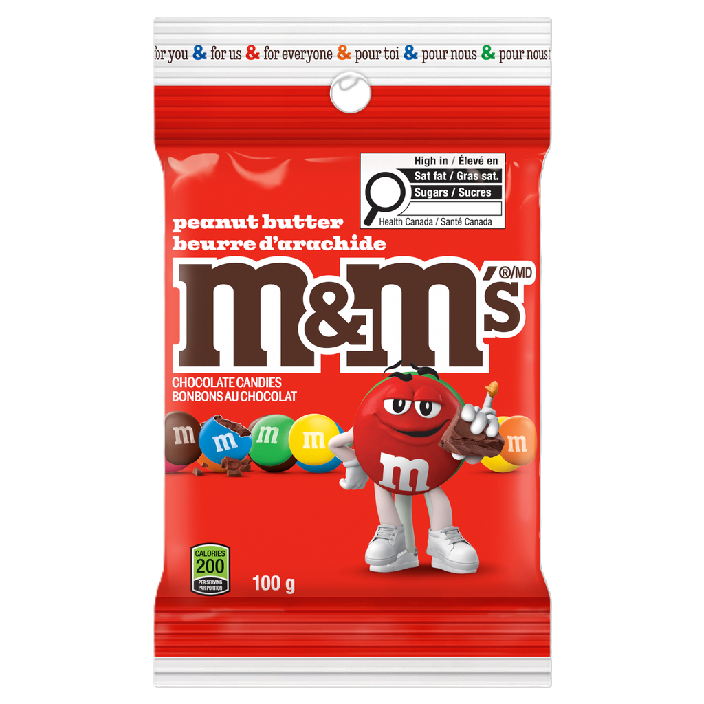 MARS M&MS PEANUT BUTTER 100G