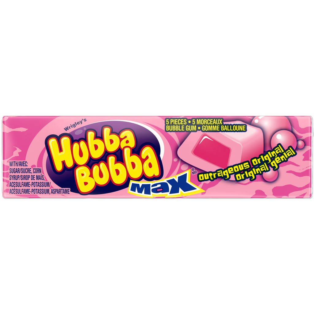 MARS HUBBA BUBBA MAX OUTRAGEOUS ORIGINAL 5 PCS