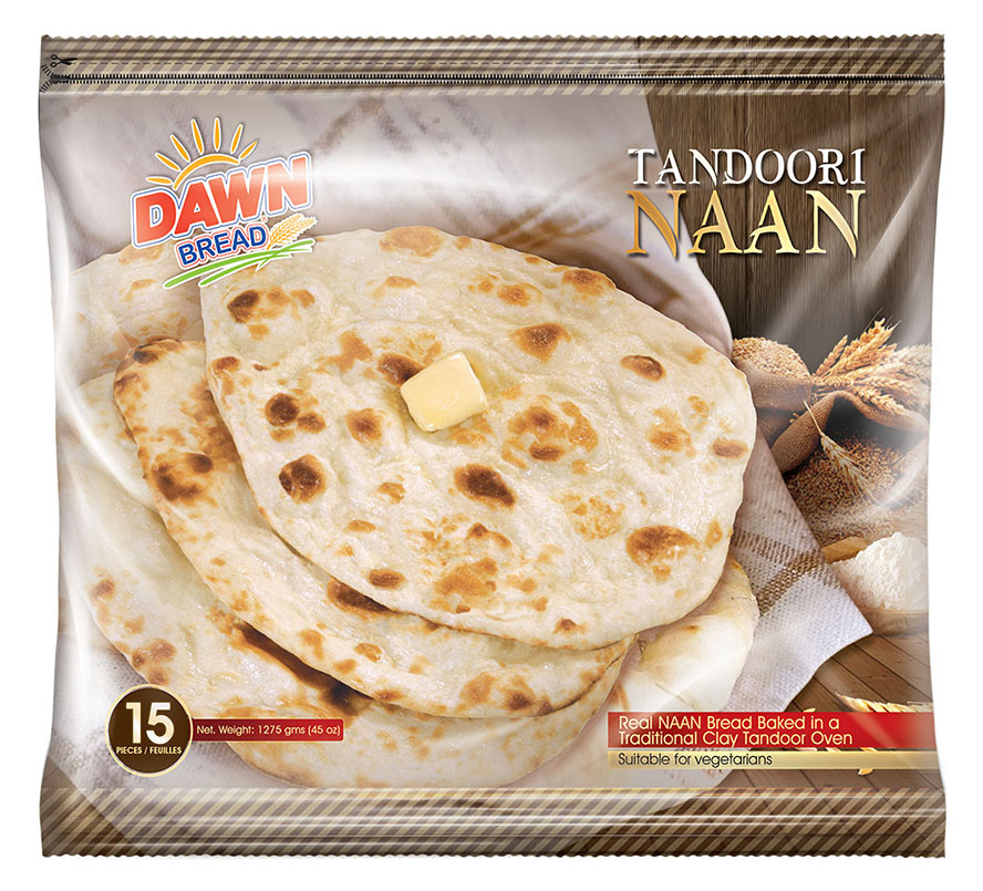 FZ DAWN TANDOORI NAAN 15PCS 1275 GM