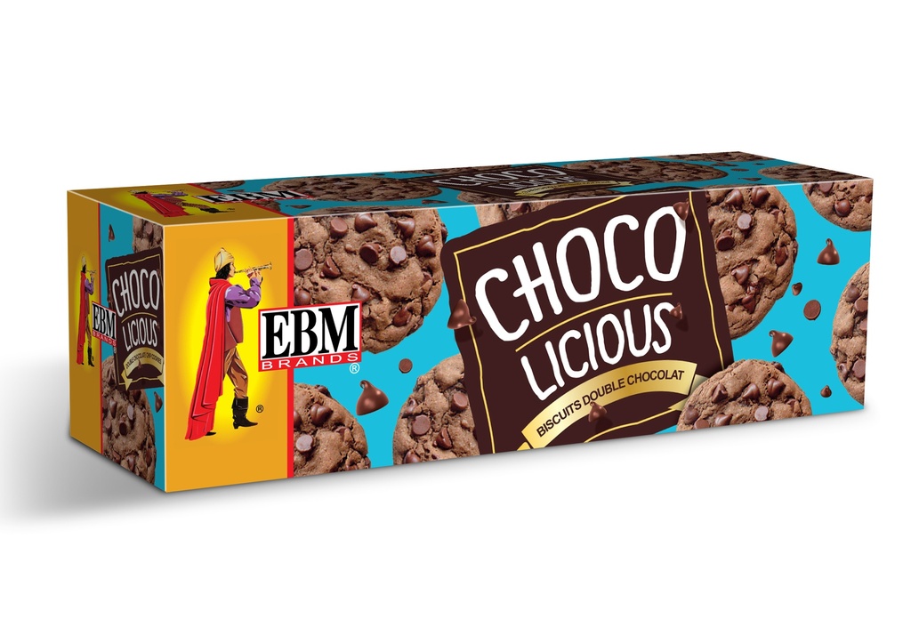 EBM CHOCOLICIOUS DOUBLE CHOCOLATE CHIP 102 GM