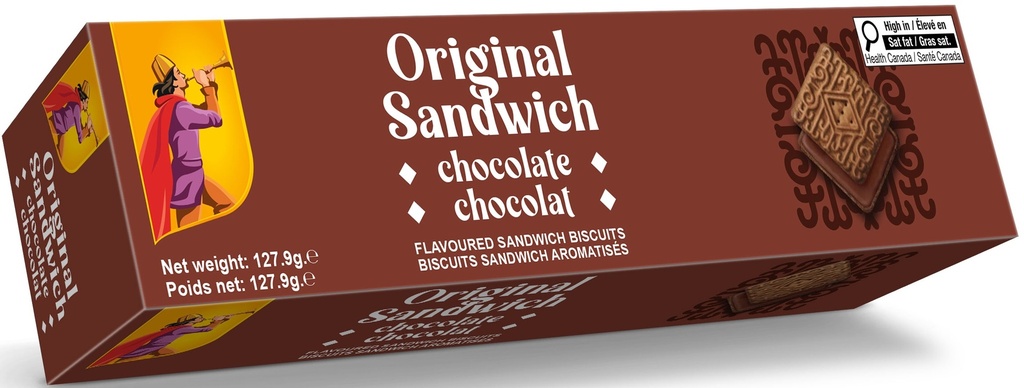 EBM FP SW CHOCOLATE SANDWICH BISCUIT 130GM