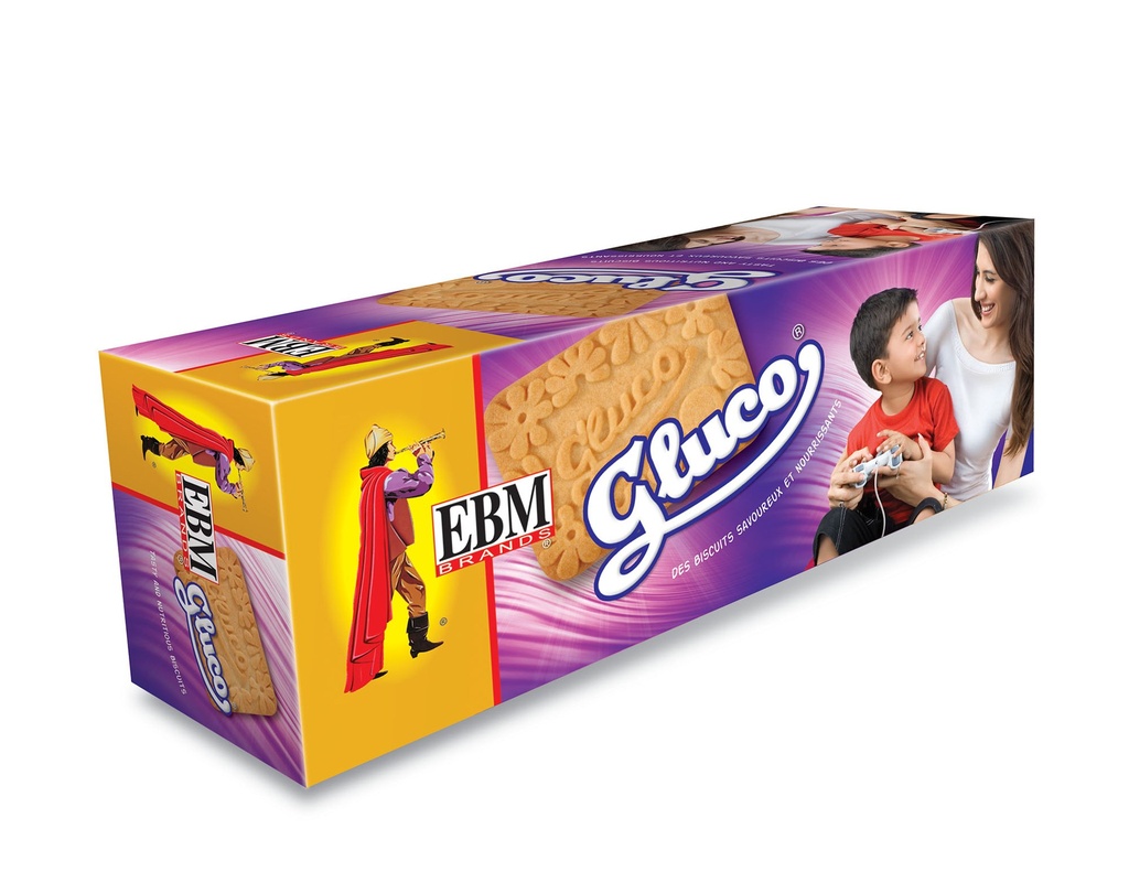 EBM GLUCO BISCUITS 163 GM