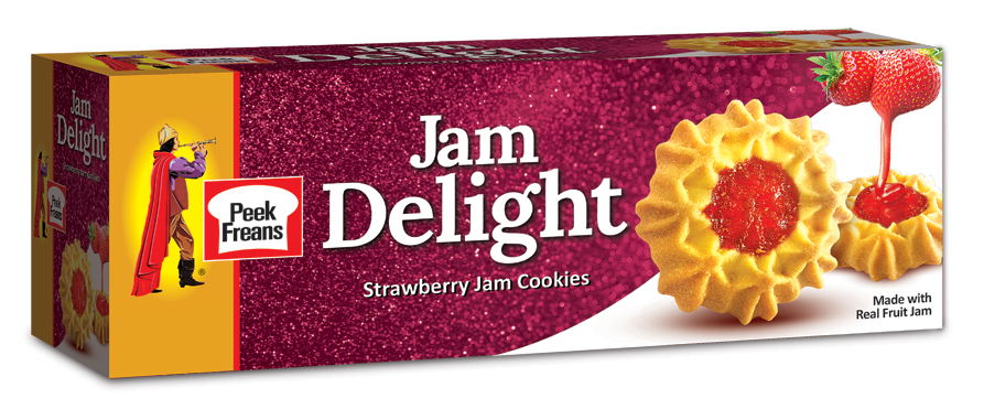 EBM STRAWBERRY JAM DELIGHT BISCUIT 105GM