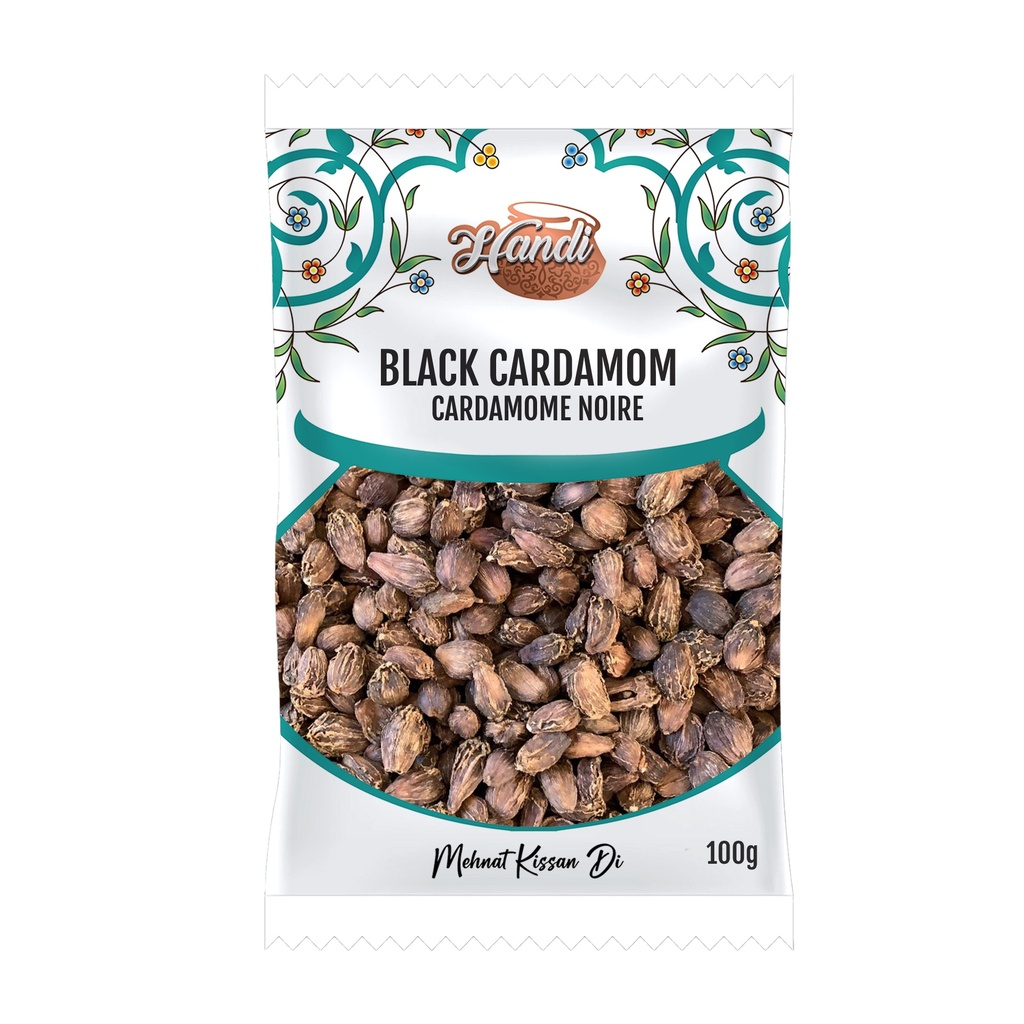 HANDI PS BLACK CARDAMOM 100GM