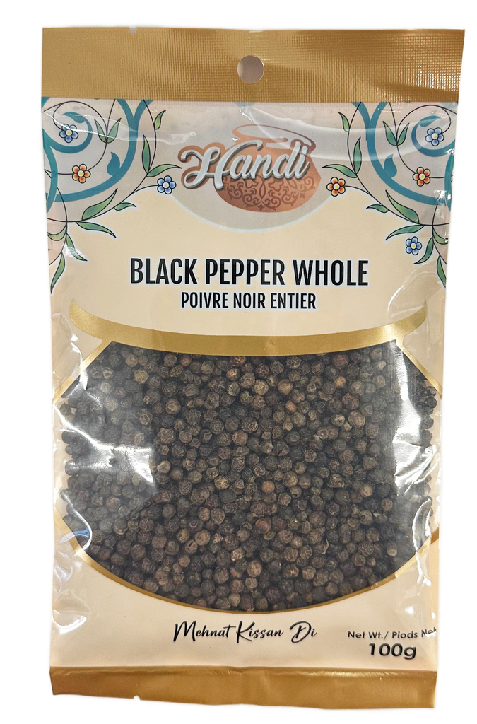 HANDI BLACK PEPPER WHOLE 100GM