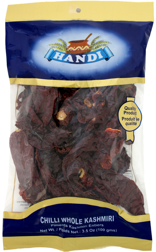 HANDI CHILLI KASHMIRI WHOLE 100GM