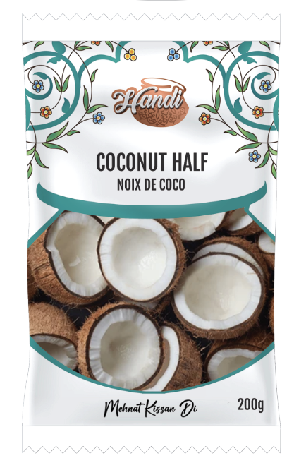 HANDI PS COCONUT HALF 200GM