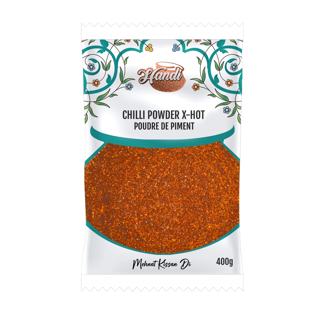 HANDI PS CHILLI POWDER EXTRA HOT 400GM