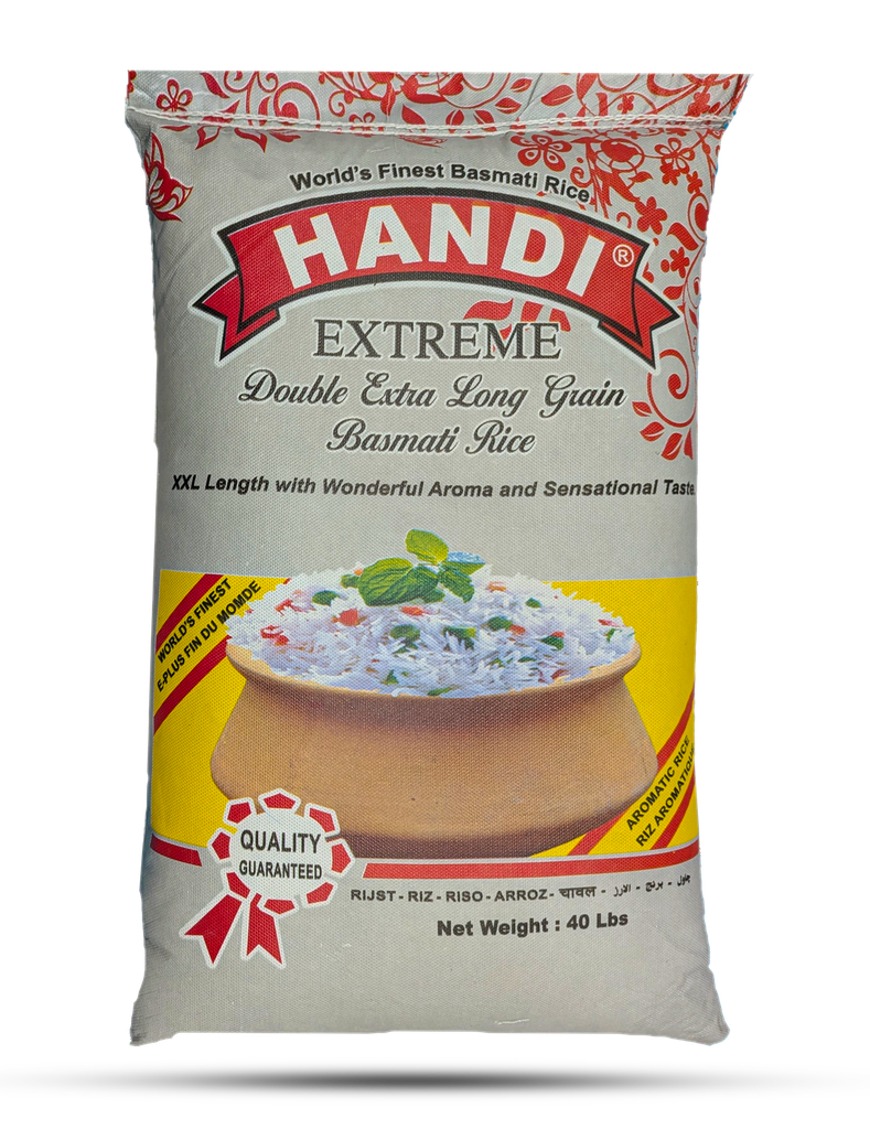 RICE HANDI EXTREME EXTRA LONG BASMATI 40LB